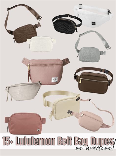 lululemon waist bag dupe|$19 lululemon bag dupe.